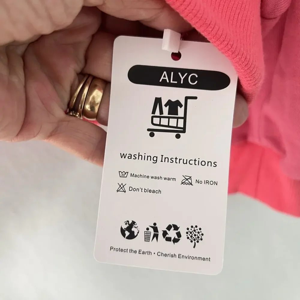 ALYC Pet Carrier Hoodie Cat Pouch Holder Sweatshirt Small Pink Pocket Pullover